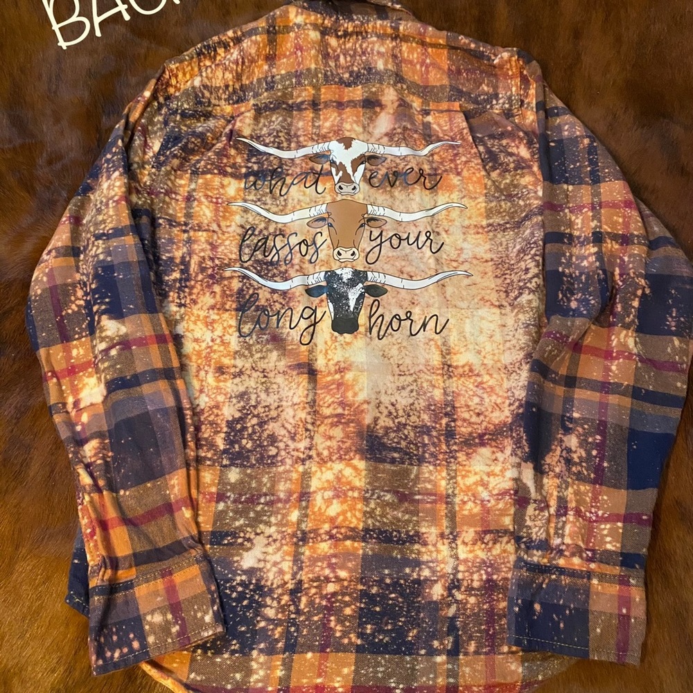 Upcycled Flannel Small 34-36